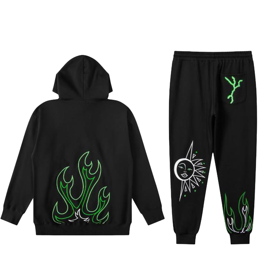 FIRE HOODIE SET