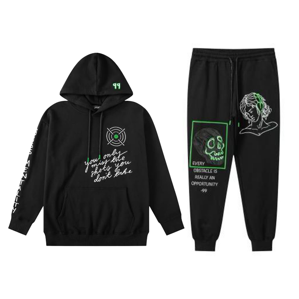 FIRE HOODIE SET
