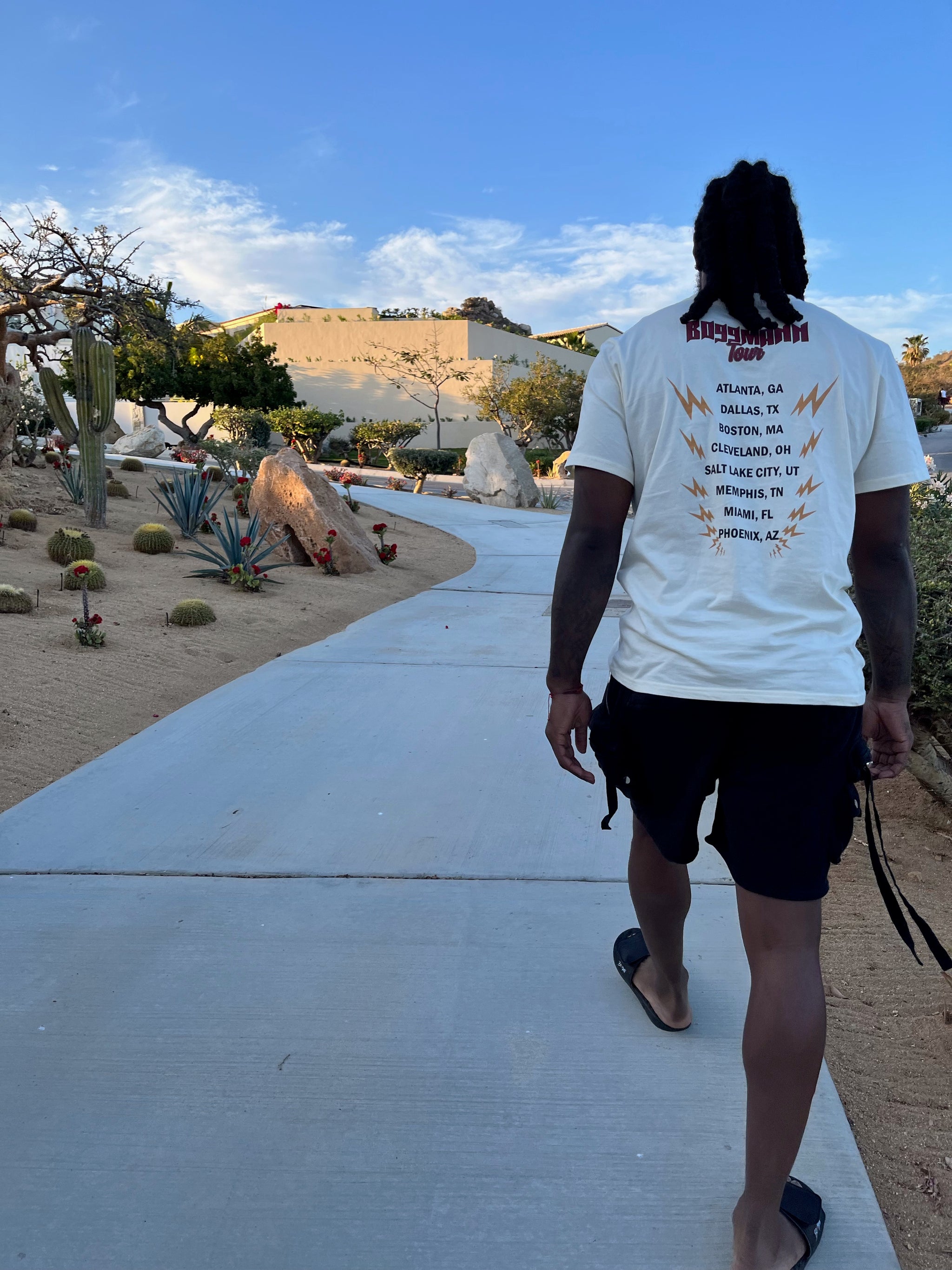 BO99MANN TOUR SHIRT - NUDE