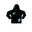 BLUE SKULL HOODIE
